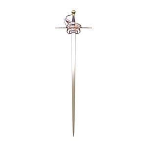3D rapier sword