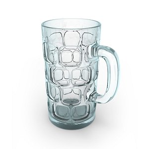 3D typical beer mug