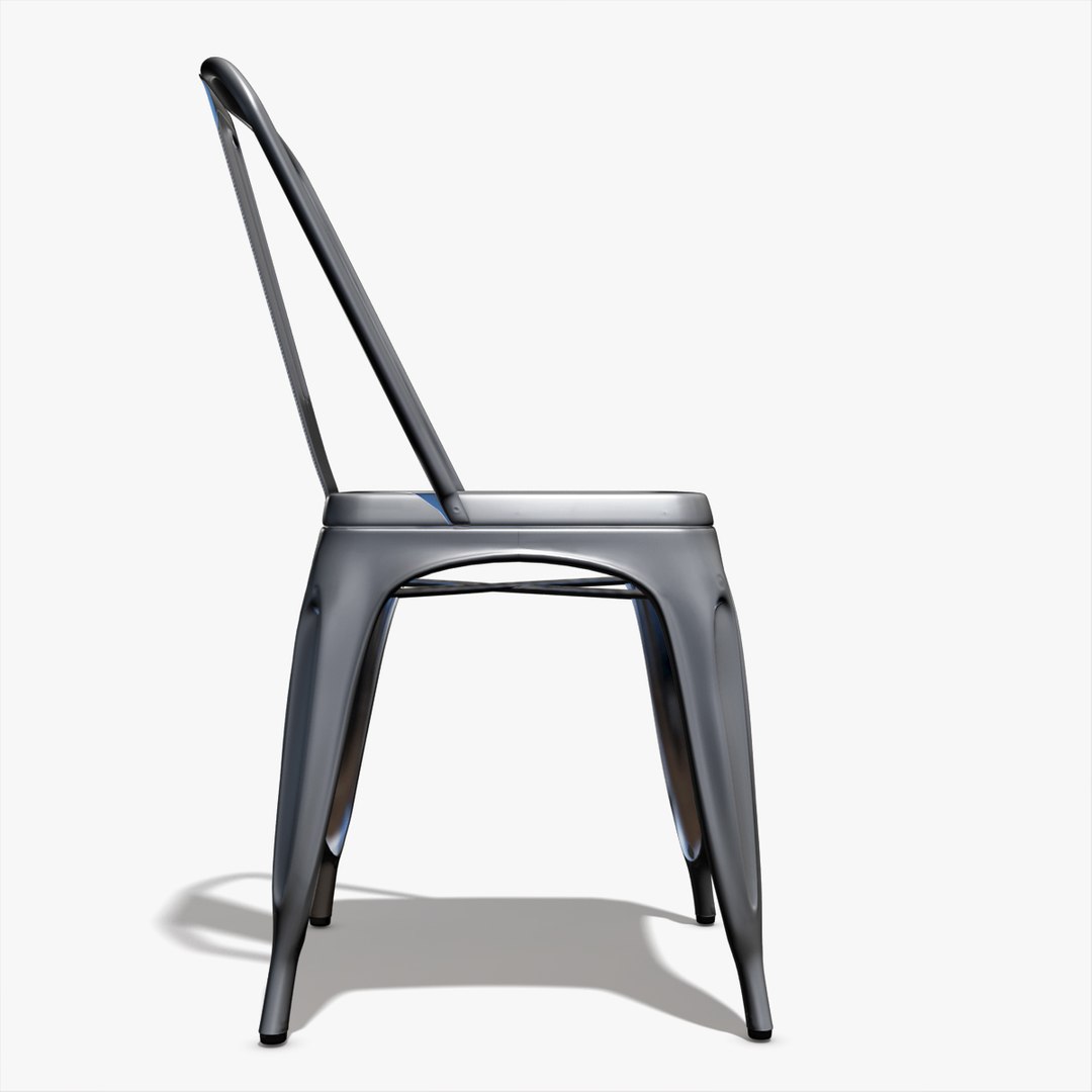 3d Model Tolix Marais Chair