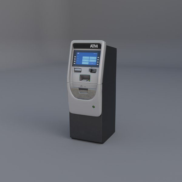 ATM 기계 3D 모델 - TurboSquid 2337191