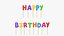 Happy Birthday Candles  1
