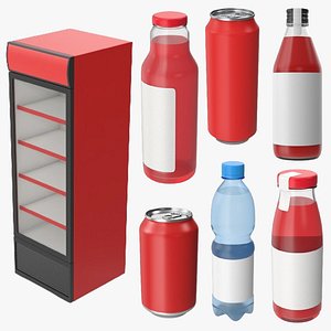 Beverage Models Collection 3D model