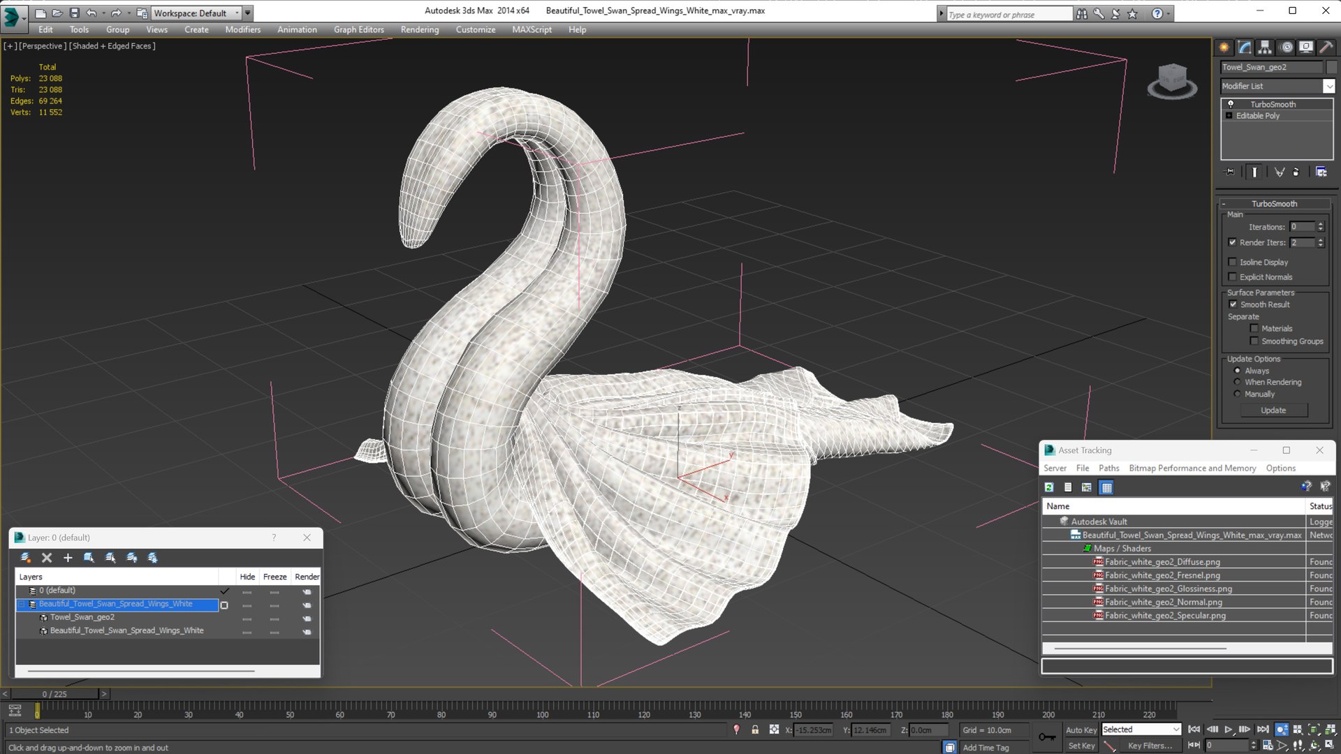 3D Beautiful Towel Swan Spread Wings White model https://p.turbosquid.com/ts-thumb/91/MmlODS/D5/beautifultowelswanspreadwingswhitevray3dmodel018/jpg/1715644518/1920x1080/fit_q87/66c16d0bb1ac5ae3d99a29e3c67c330f97b94052/beautifultowelswanspreadwingswhitevray3dmodel018.jpg