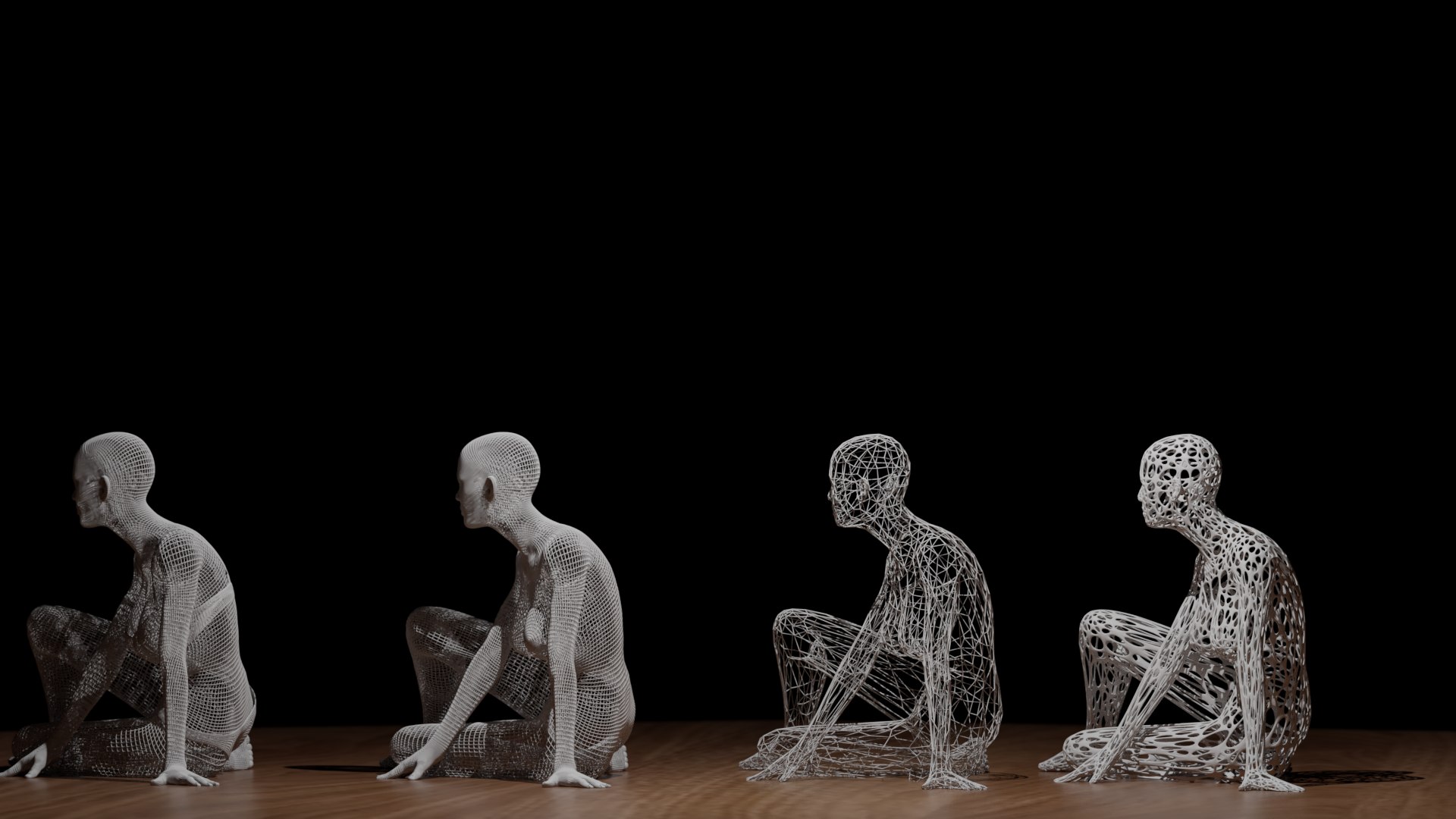 3D Abstract Female - TurboSquid 1682633