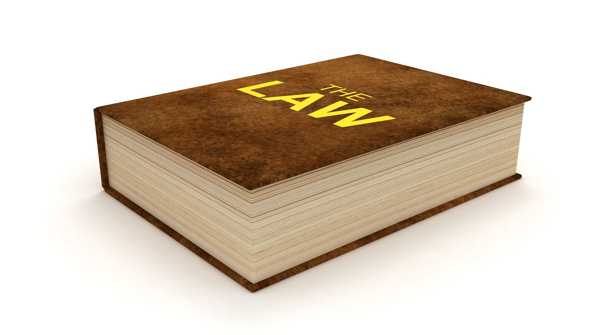 Law Book 3D Model - TurboSquid 1904960