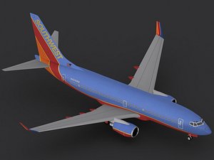 b 737-700 southwest c4d