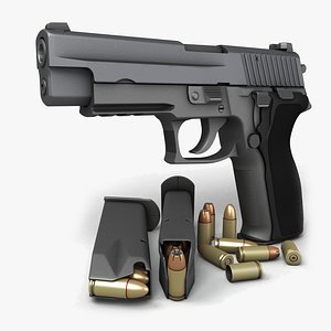 3d sig sauer p226 pistols model