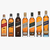 Johnnie Walker Whisky All Flavours Bottle Collection