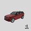 Range Rover Sport 2023 Red 3D model