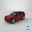 Range Rover Sport 2023 Red 3D model