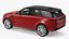 Range Rover Sport 2023 Red 3D model
