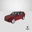 Range Rover Sport 2023 Red 3D model