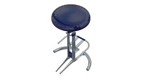 3D Modern bar stool