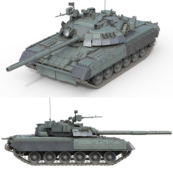 Maquette 3D Char T-84 Armée Ukrainienne - Échelle 1/72, Résine - Neuf