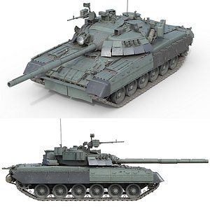 T 80U Main Battle Tank