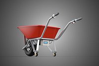 TRI 3 THREE TIRE WHEEL WHEELBARROW BARROW POWER ASSIST ELECTRIC