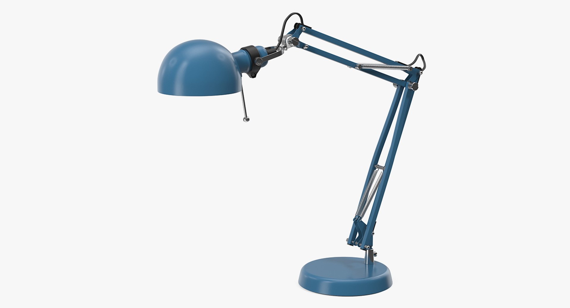 Desk Lamp Blue 3D model preview