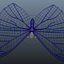 3d morpho blue butterflies model