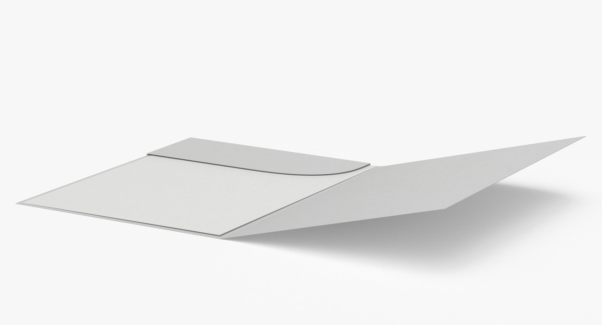 3D Office Stationary Folder Type 01 Different Poses Blank And Generic ...