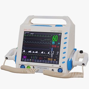 Defibrillator Schiller Defigard 5000 PBR