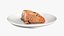 Pezzo di salmone sul piatto