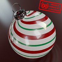 Ornament 7 - High Quality Christmas Ornament - 3ds max 2010 - Mental Ray