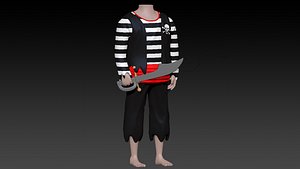 3D pirate ready print different