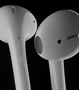 3D AirPods 2 High Fidelity Render