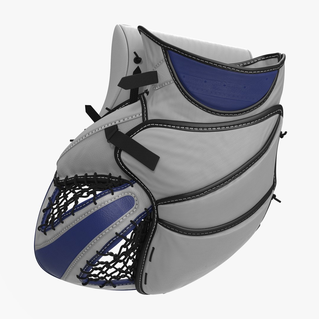 Hockey Goalie Catcher Glove Generic 3D model preview