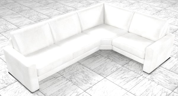 Modular Sofa Leather White Model, White Leather Modular Sofa