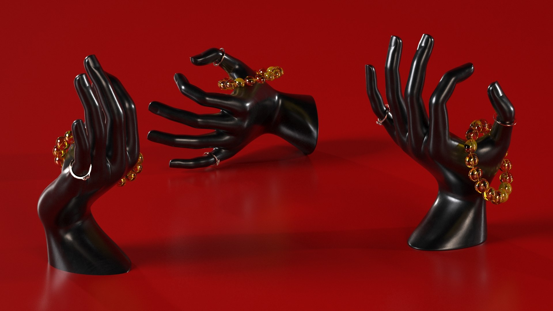 3D Hand Display With Jewelry Model - TurboSquid 2300586
