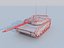 Leclerc tank Low -poli