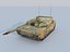 Leclerc tank Low -poli
