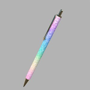Glitter Pen 3D model