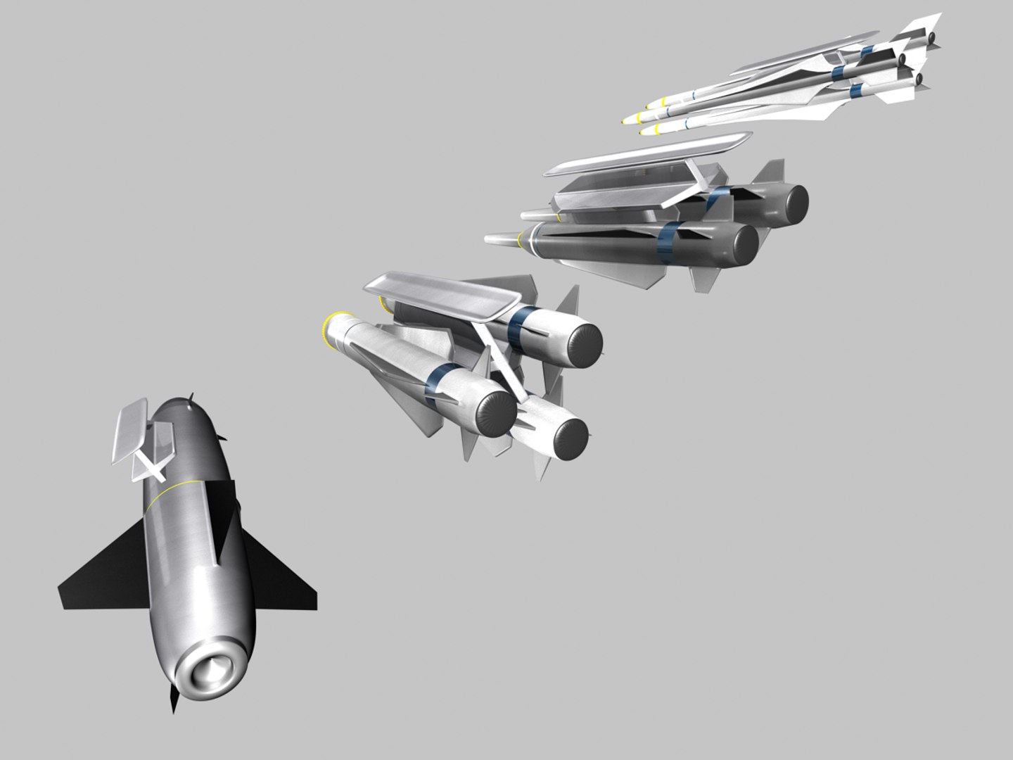 3D airfighter weapons https://p.turbosquid.com/ts-thumb/91/yN5uwn/RtIff6lN/w2/png/1534405879/1920x1080/fit_q87/0a9a588b23480008810a59a5cdea4f6548992a34/w2.jpg