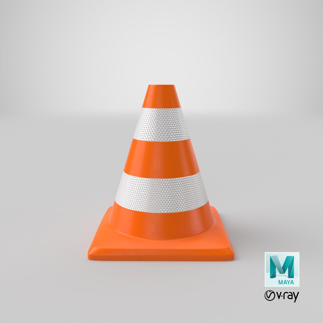 3D Road Cone - TurboSquid 1378435