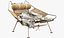 Conjunto de cadeiras e otomanos 38 itens