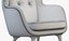 Conjunto de cadeiras e otomanos 38 itens