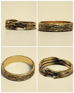 rings wedding wood