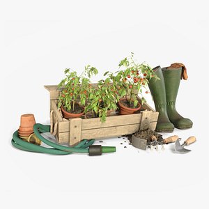 3D gardener tomato toolkit