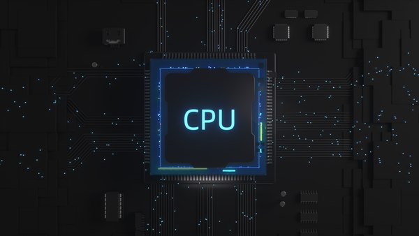 C4D Octane CPU芯片核心电容科幻电路板3D模型 - TurboSquid 2140565