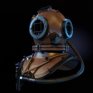 Diving Helmet 3D model