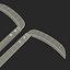 Kama Weapon 3D Model