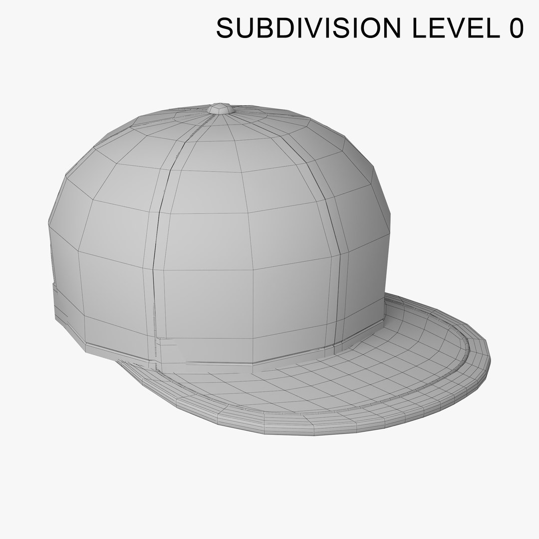 Baseball Cap 3d Model Turbosquid 1052517