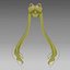 Sailor moon hair - low poly - vtuber - wig - cosplay