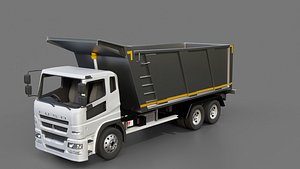 3D Mitsubishi Fuso Super Great FV51J Tipper