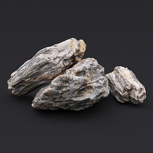 3D Stone V model