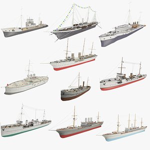 Steamship Set V1