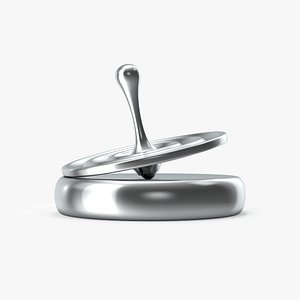 Spinning Top on a Concave Base