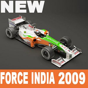 Force India F1 2009 Vray